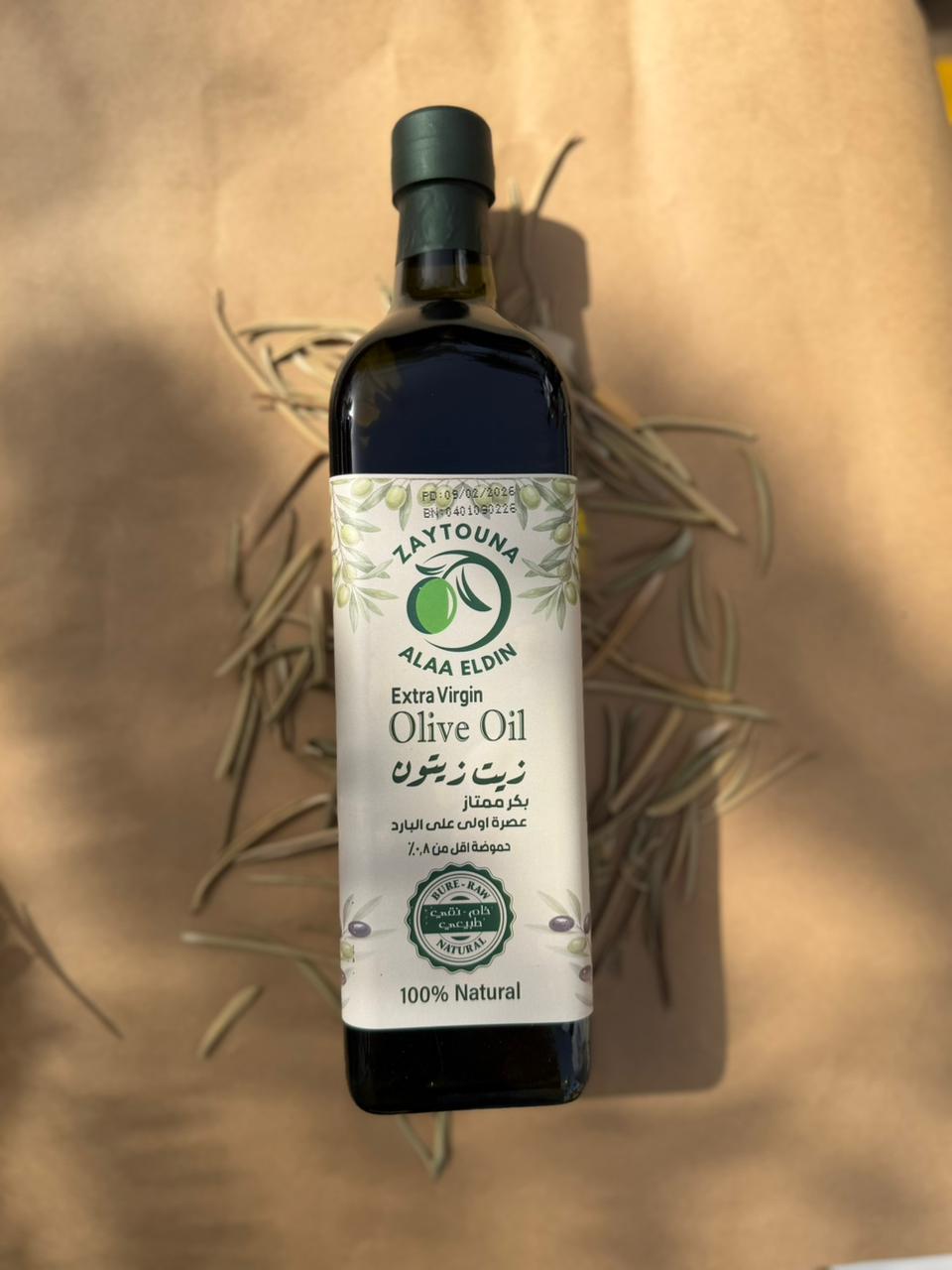 زيت زيتون بكر ممتاز 1 لتر